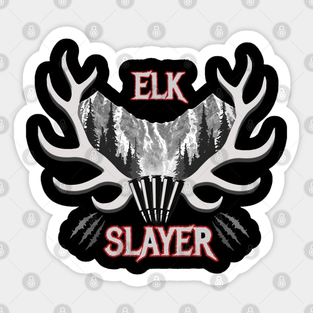 Elk Slayer Sticker by Shop Tee Depot